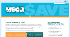 Desktop Screenshot of megaenergy.org